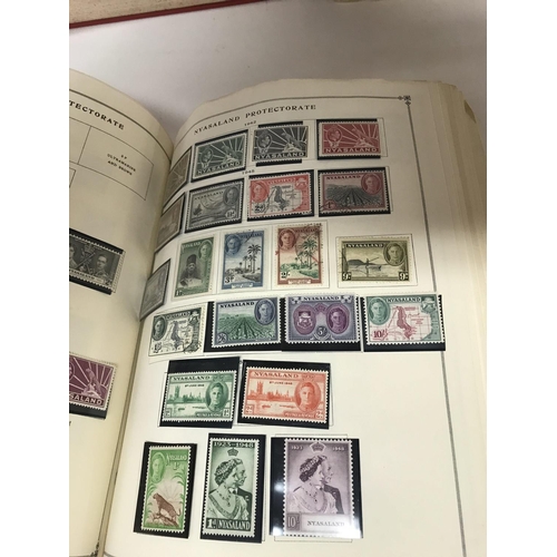 2037 - A comprehensive collection of mint and used Commonwealth stamps housed in one very large album