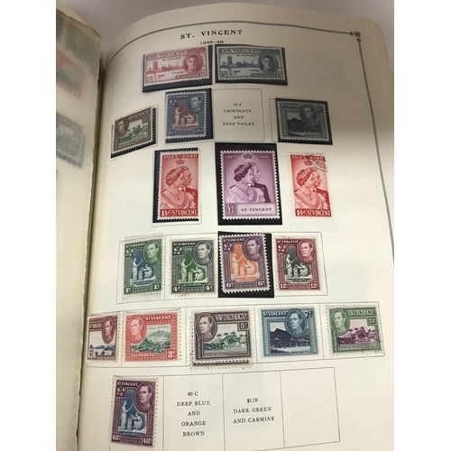 2037 - A comprehensive collection of mint and used Commonwealth stamps housed in one very large album