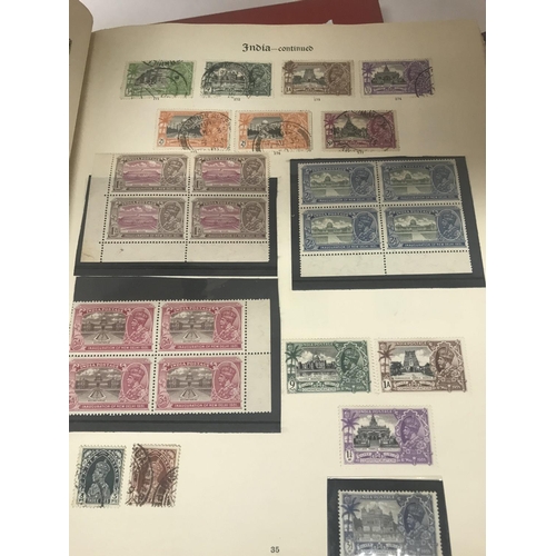 2039 - An album of British Empire stamps 1928 to 36 plus 2 albums of Great Britain stamps