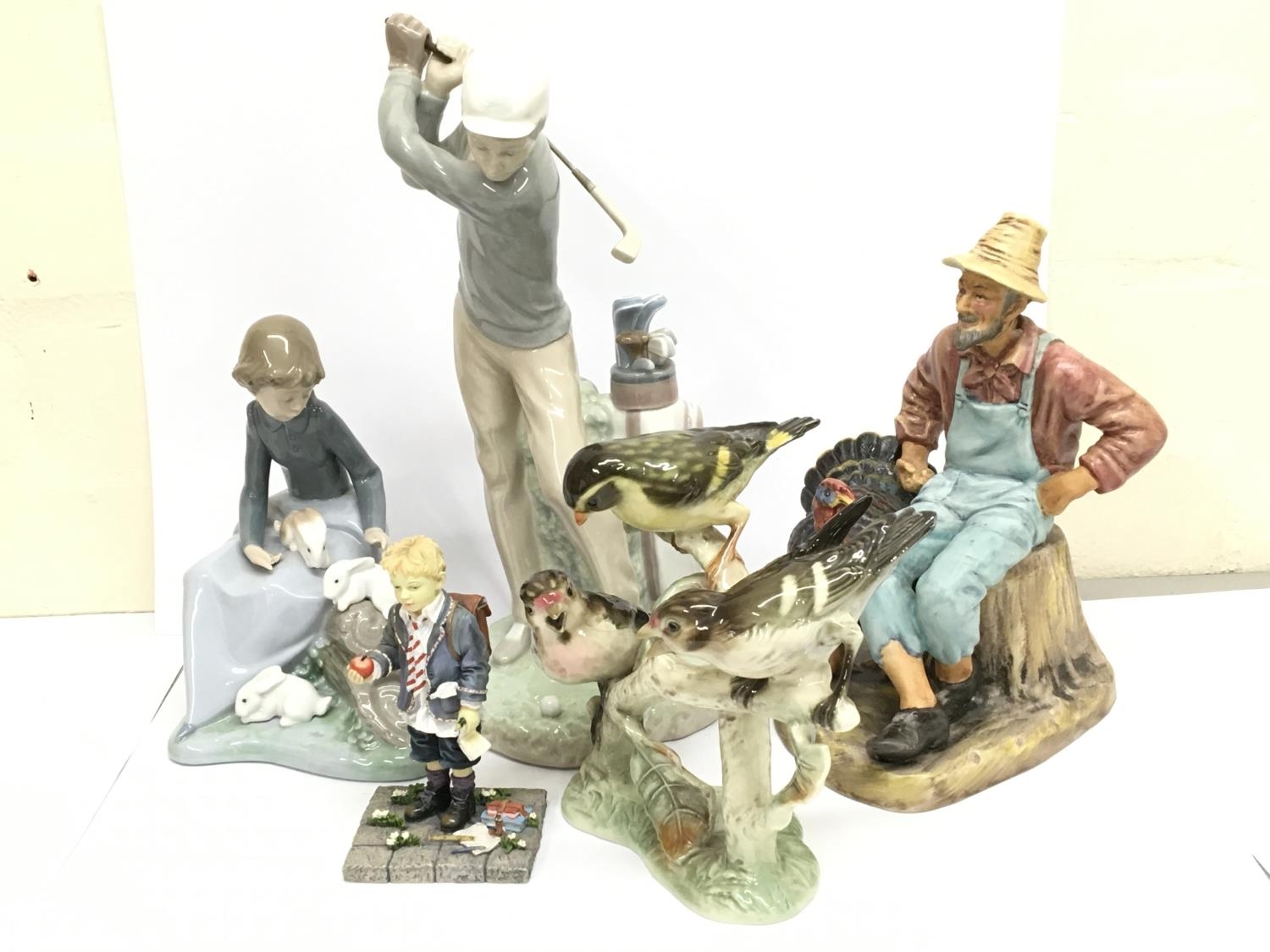 GOEBEL BIRDS FIGURINE SELECTION.