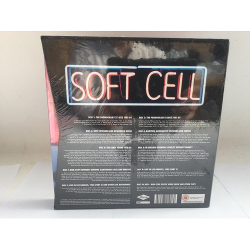 104 - A sealed Soft Cell 'Keychains And Snowstorms' 9CD and 1DVD box set.