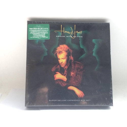 105 - A sealed Howard Jones super deluxe CD/Vinyl/DVD box set 'Dream Into Action'.