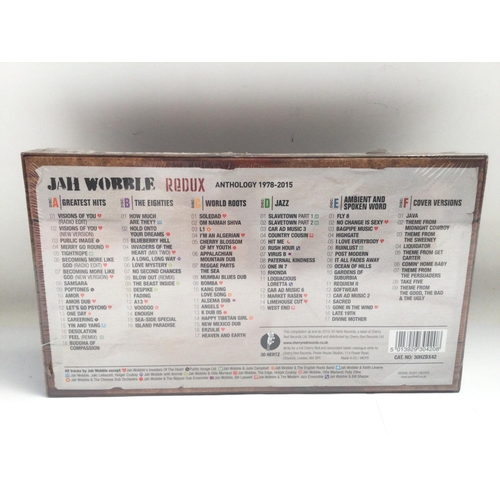 119 - A sealed Jah Wobble 6CD 'Redux Anthology 1978-2015'.