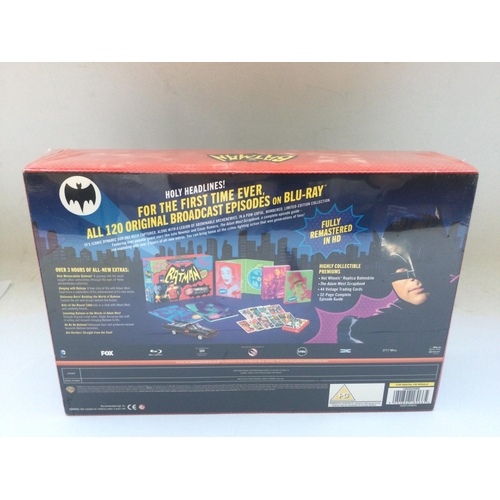 129 - A sealed limited edition multiple blu ray box set of the original 1960s Batman TV series.