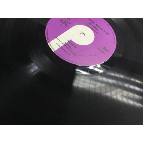 146 - Three early UK pressings of Deep Purple LPs comprising 'Made In Japan', 'Who Do We Think We Are?' an... 