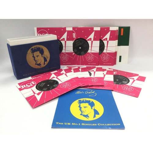 179 - Two Elvis Presley 7inch single box sets comprising a Special Edition numbered yellow vinyl Sun singl... 