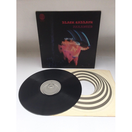 246 - A first UK pressing of the 'Paranoid' LP by Black Sabbath, vinyl Ex.