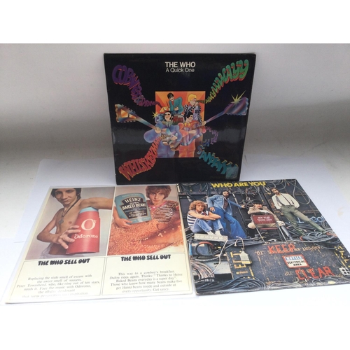 248 - Three LPs by The Who including first UK pressings of 'A Quick One While He's Away', 'The Who Sell Ou... 