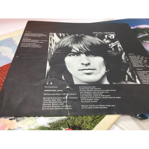 27 - Two George Harrison LPs comprising 'Wonderwall Music', SAPCOR 1, complete with insert (damaged) and ... 