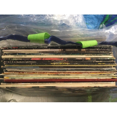 290 - A bag of LPs by various artists including Cream, The Moody Blues, Michael Jackson and others