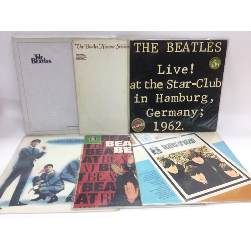 31 - Six Beatles compilation LPs including a limited edition gold vinyl 'Beatles Greatest' on the Odeon l... 