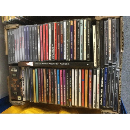 316 - Three boxes of CDs by various artists.