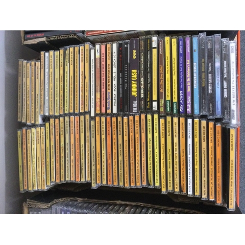 316 - Three boxes of CDs by various artists.