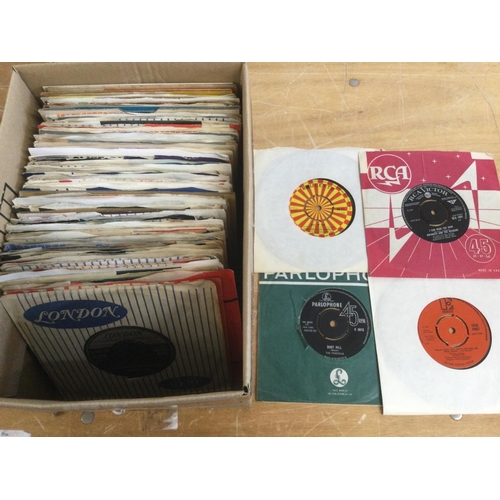 319 - A collection of 7inch singles by artists from the 1960s onwards.