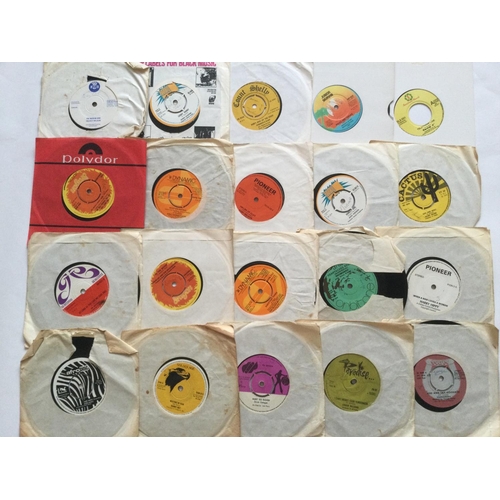 328 - A collection of approx 50 reggae 7inch singles including Jamaican pressings. Artists include Prince ... 