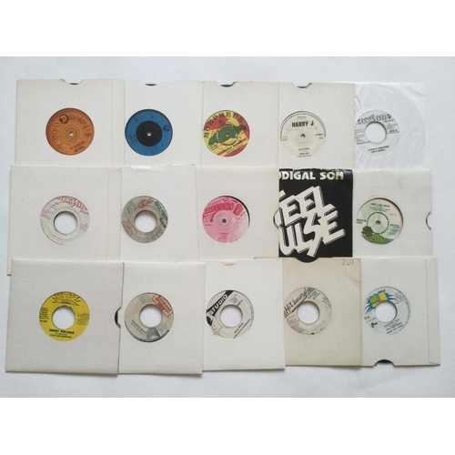 329 - A collection of approx 50 reggae 7inch singles including Jamaican pressings. Artists include Steel P... 