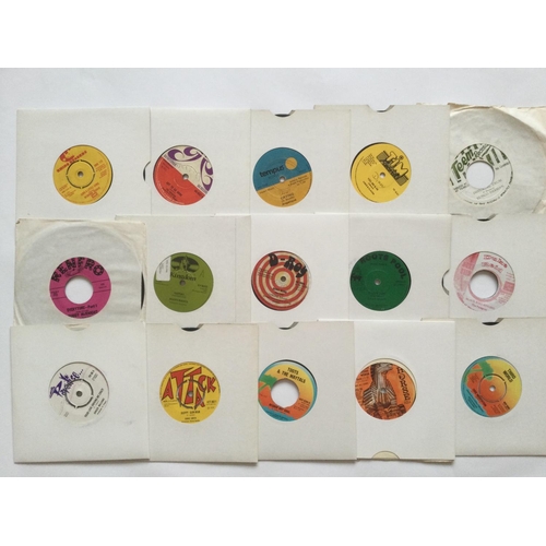 330 - A collection of approx 50 reggae 7inch singles including Jamaican pressings. Artists include Desmond... 