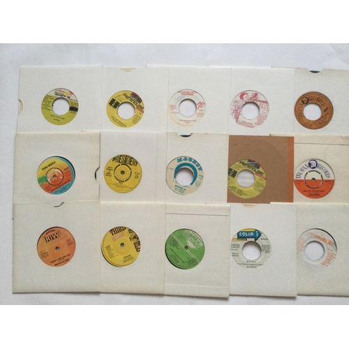 334 - A collection of approx 50 reggae 7inch singles including Jamaican pressings. Artists include The Svo... 