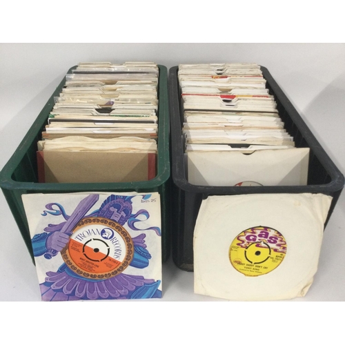 364 - Two boxes of approx 300 ska and reggae 7inch singles, various labels including Trojan, Blue Beat, St... 