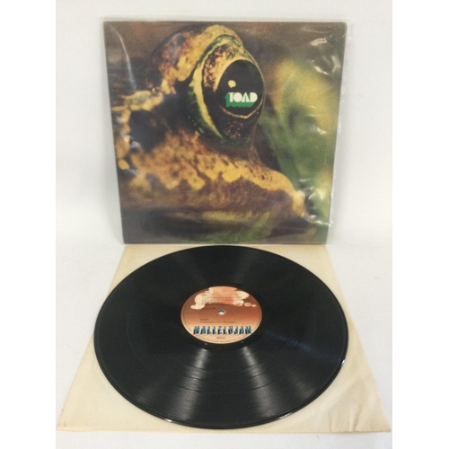 368 - An original 1971 Switzerland pressing of the self titled Toad LP on Hallelujah Records X-616. Vinyl ... 