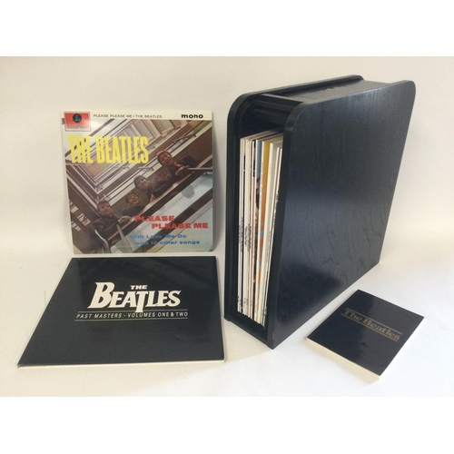 383 - A Beatles 'bread bin' 14LP box set.