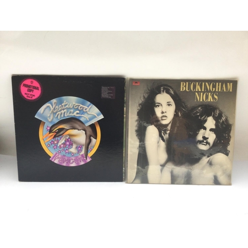 39 - A promotional copy of 'Penguin' by Fleetwood Mac and a copy of 'Buckingham Nicks'.