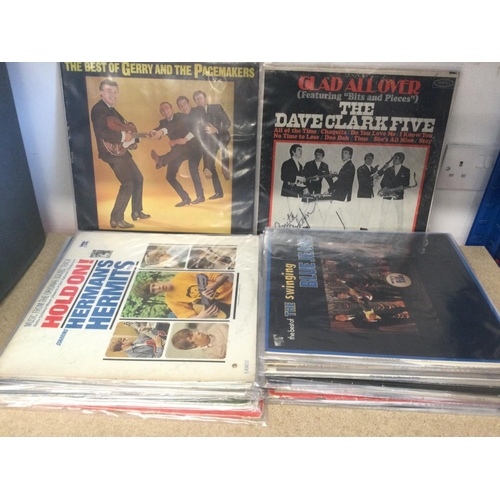 405 - A collection of 60s beat group LPs by various artists including The Dave Clark Five, Gerry & The Pac... 