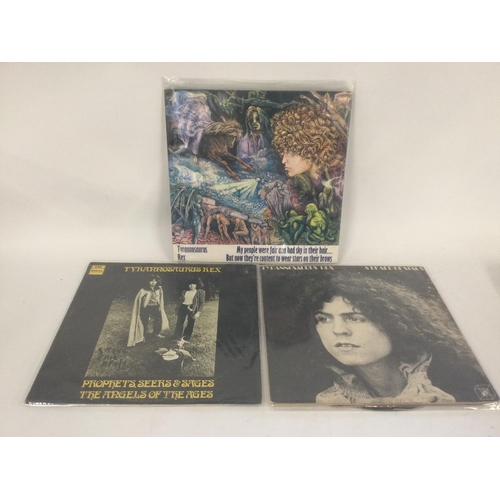 425 - Three early UK pressings of Tyrannosaurus Rex LPs comprising 'My People Were Fair...', 'Prophets, Se... 