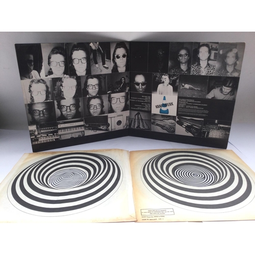 43 - A first UK pressing of the self titled Kraftwerk double LP, Vertigo 6499 268, complete with Vertigo ... 