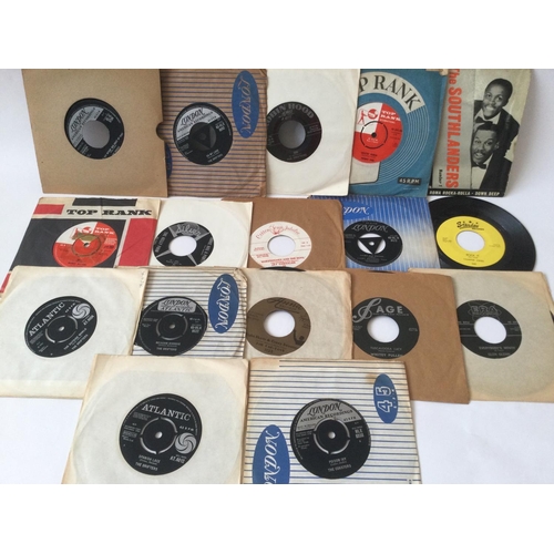 453 - A collection of mainly rock n roll and rockabilly 7inch singles and EPs by various artists including... 