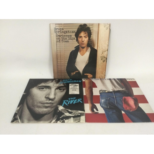 477 - Three Bruce Springsteen LPs.