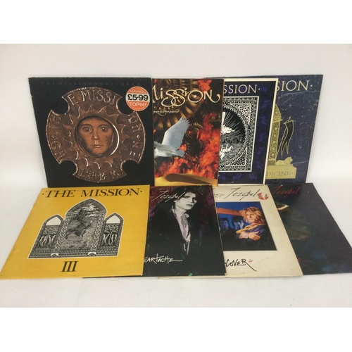 499 - Sixteen post punk/goth LPs by various artists including Siouxsie & The Banshees, The Mission, The Cu... 