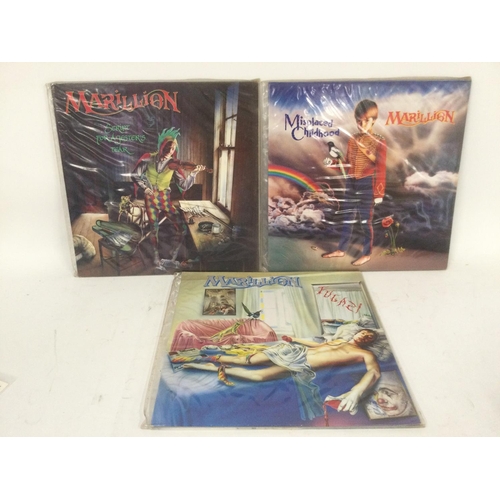 508 - Three Marillion LPs.