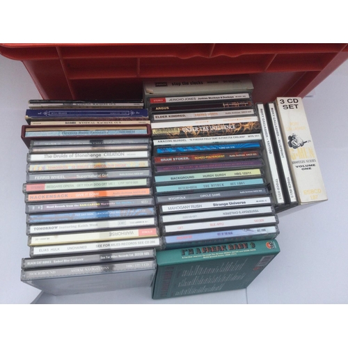 58 - A collection of CDs by various artists including The Beatles, Kuka Shaker, Rory Gallagher and others... 