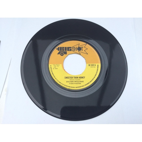 66 - A collectable reggae 7inch single of 'Sweeter Than Honey' b/w 'Son Of Reggae' by Sylvan Williams, BI... 