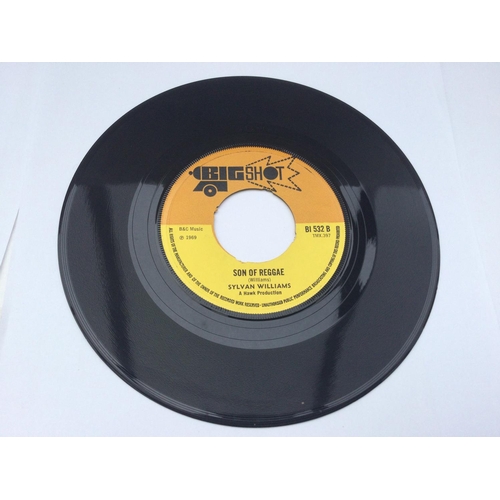 66 - A collectable reggae 7inch single of 'Sweeter Than Honey' b/w 'Son Of Reggae' by Sylvan Williams, BI... 