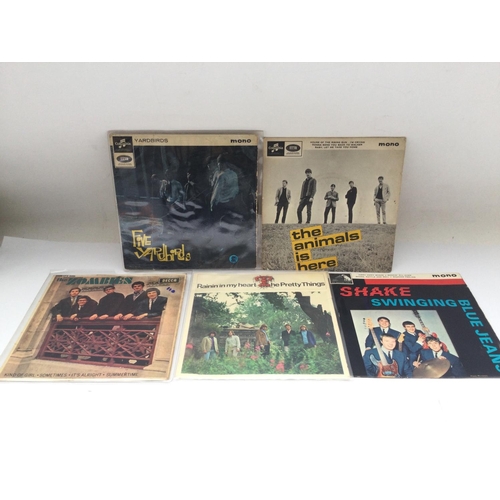 69 - Five 1960s EPs by various beat groups comprising The Yardbirds, The Zombies, The Pretty Things, The ... 