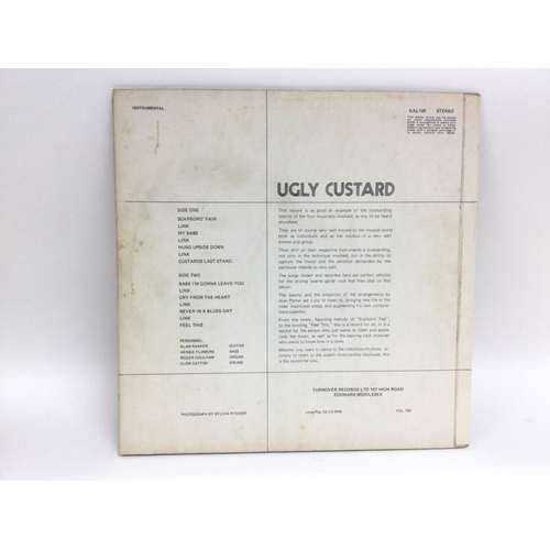 7 - A rare 1971 self titled 'Ugly Custard' prog rock LP, Stereo KAL100. Vinyl NM, sleeve VG+.