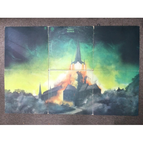 8 - An early UK pressing of the Ramases LP 'Space Hymns' in a fold out poster sleeve with Vertigo swirl ... 