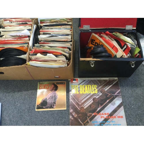 999 - A collection of 7inch singles and EPs from the 1960s onwards plus an early UK pressing of the Beatle... 