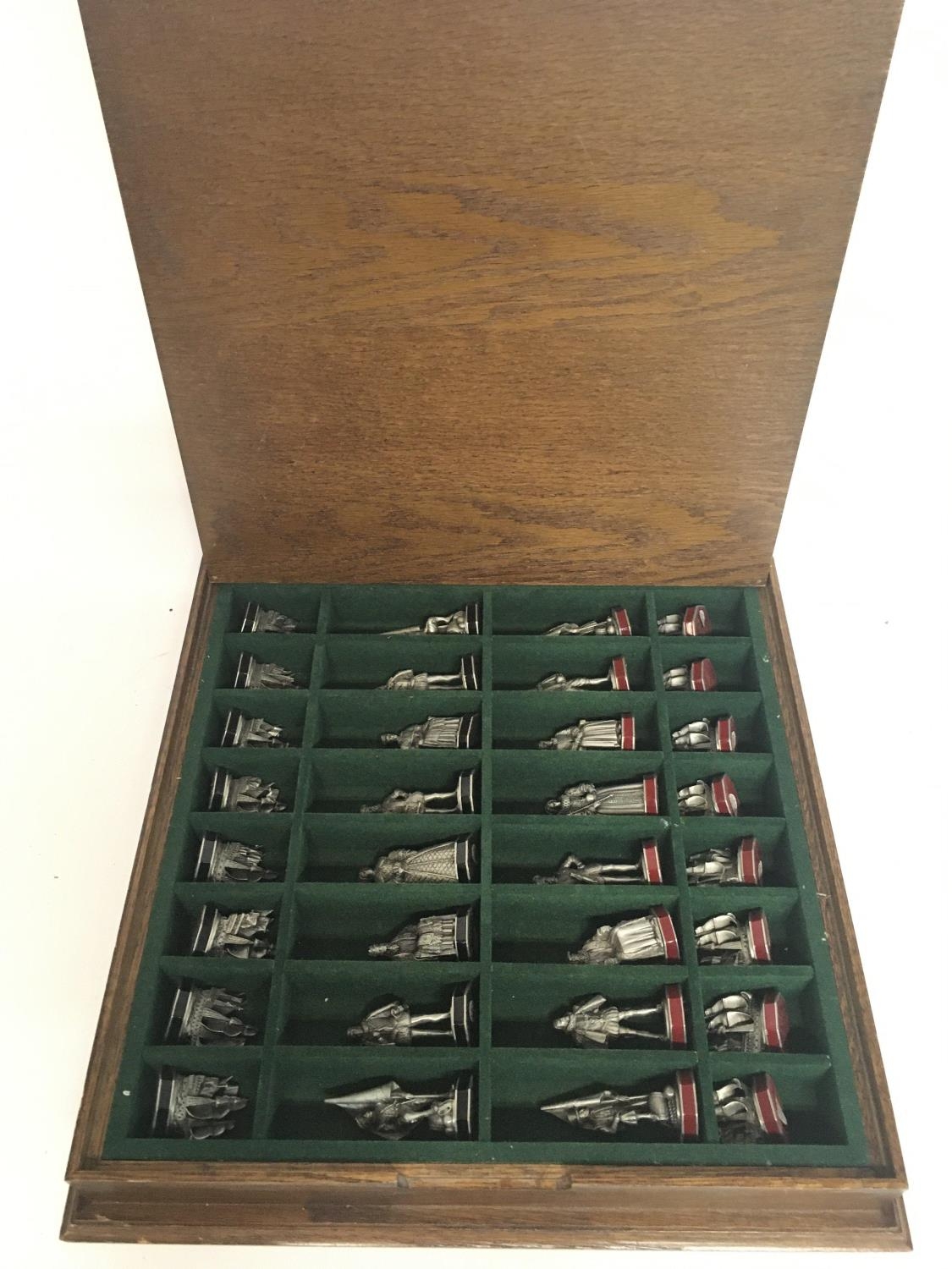 The Armada chess set Danbury mint postage cat C