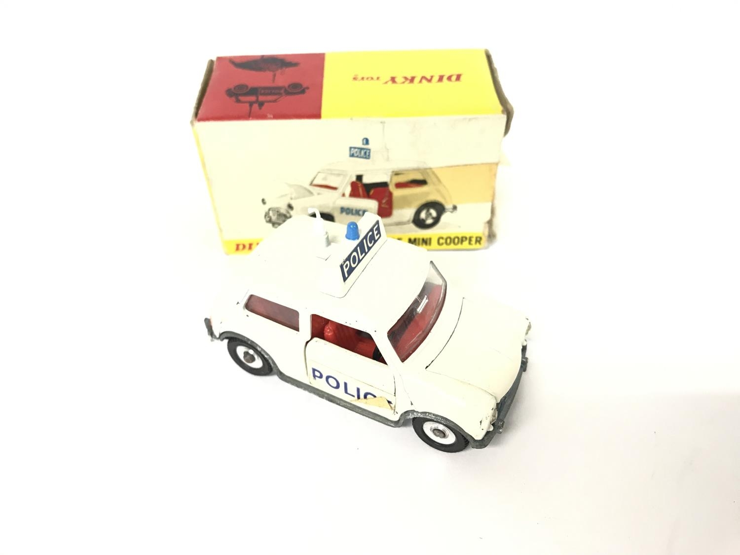 A Boxed Dinky Police Mini Cooper #250.