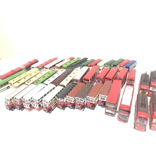 192 - 2 X Boxes Containing Loose Diecast Buses and Coaches including EFE and Corgi.(2)