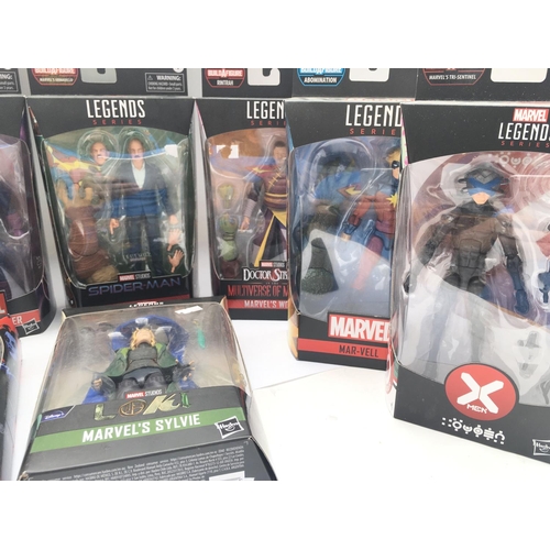 253 - A Collection of Boxed Marvel Legends Figures.