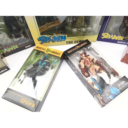 254 - A Box Containing Boxed Spawn Figures.