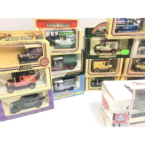 270 - A Box Containing Boxed Matchbox Models of Yesteryear. Lledo Days Gone. And Others.