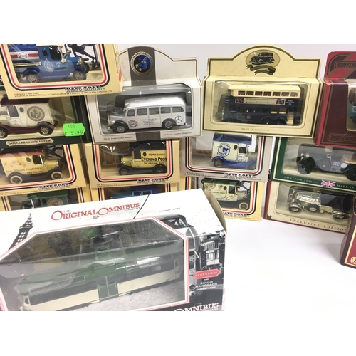 270 - A Box Containing Boxed Matchbox Models of Yesteryear. Lledo Days Gone. And Others.