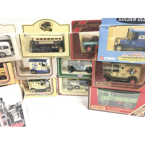 270 - A Box Containing Boxed Matchbox Models of Yesteryear. Lledo Days Gone. And Others.