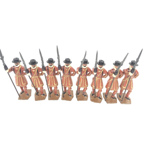 272 - A Collection of 8 Vintage Britains Beefeaters.