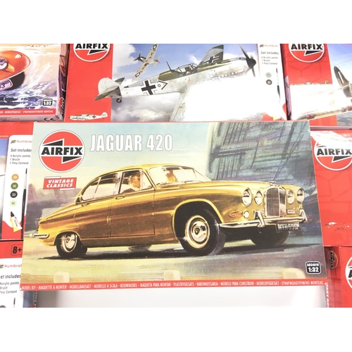 273 - A Collection of Airfix Model Kits Including Aircraft. Etc.